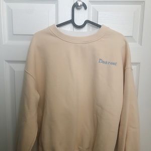 Cream Crew Neck
